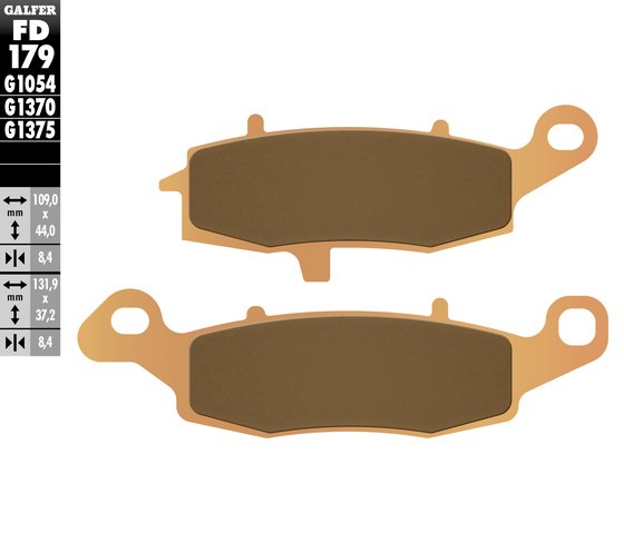 FD179G1370 GALFER street sinter brake pad