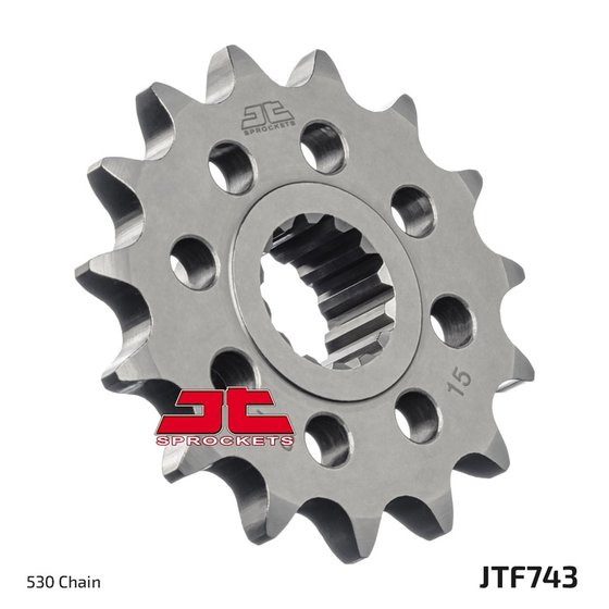 JTF743 JT Sprockets steel front sprocket