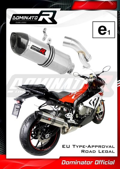 BW067DF-H Dominator homologated exhaust silencer hp1