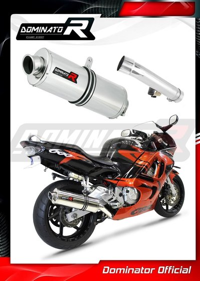 HO002DA-S Dominator exhaust silencer ov