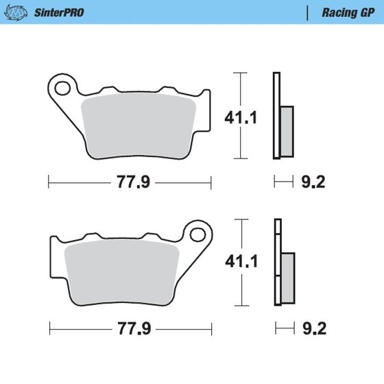 093212 MOTO-MASTER racing brake pads