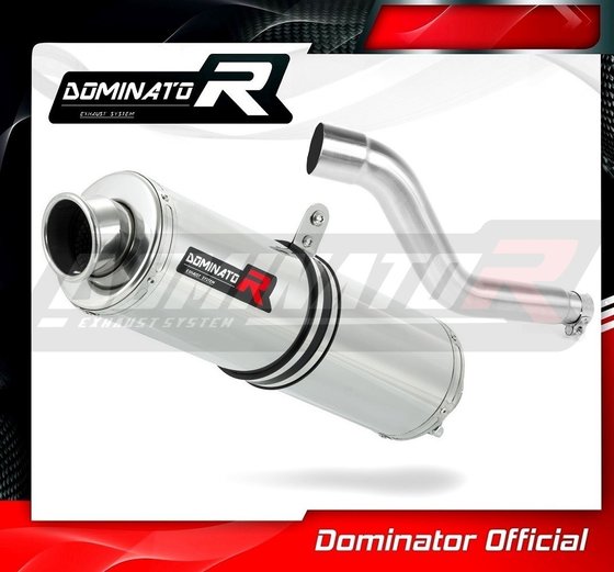 YA043DST-S Dominator exhaust silencer round