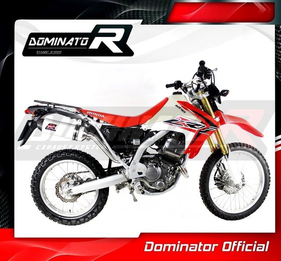 HO056DG-S Dominator exhaust silencer mx2 + head pipe powerbomb