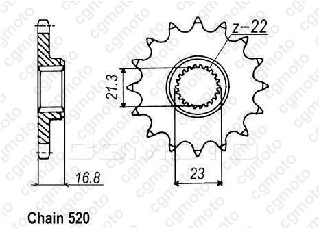 KY090 REGINA drive chain and sprocket kit with gold o-ring chain for yamaha xj600s diversion 91-02