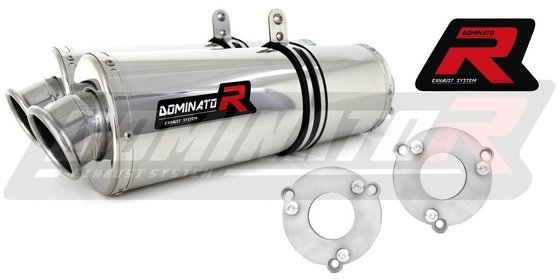 SU007DA-S Dominator exhaust silencer oval