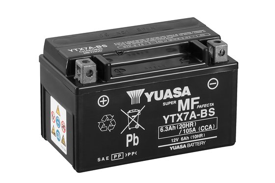 YTX7A-BS(CP) YUASA maintenance-free replacement battery