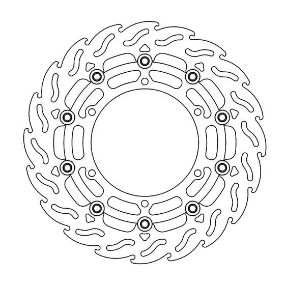 112032          MOTO-MASTER flame floating brake rotor