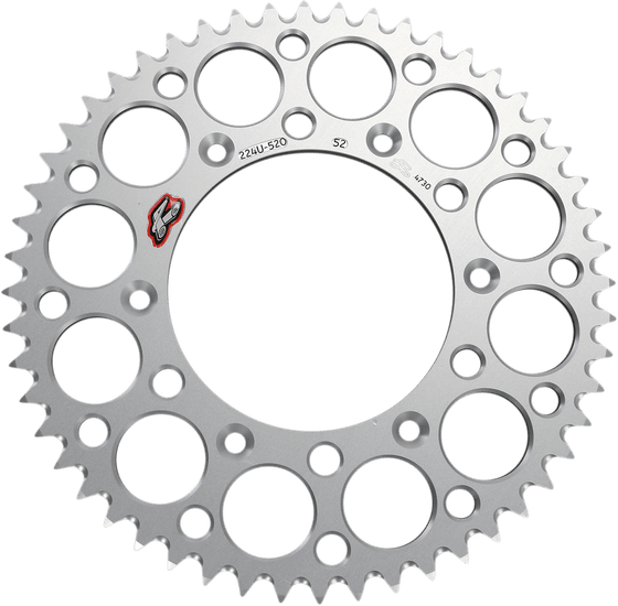 224U-520-52GPSI RENTHAL aluminum rear sprocket - 52 teeth