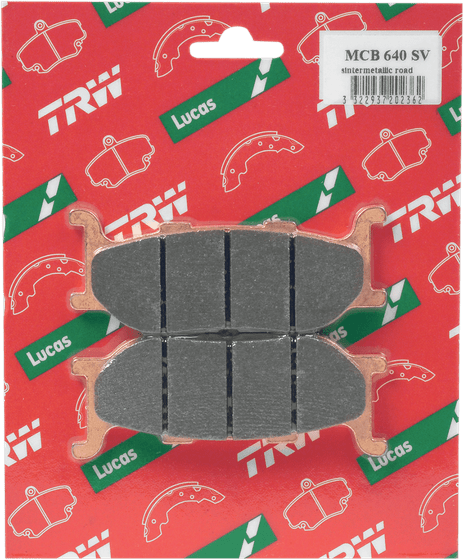 MCB640SV TRW sintered metal brake pad