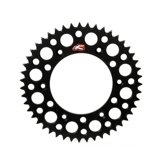 224U-520-48GPBK RENTHAL aluminum rear sprocket - 48 teeth, black