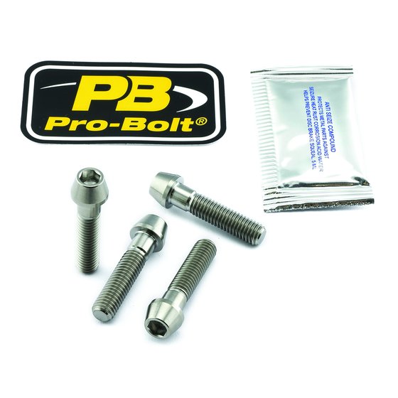 TIFAPINCH100 PRO BOLT titanium front axle pinch bolt kit