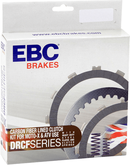 DRCF033 EBC drcf carbon fibre lined clutch rebuild kit