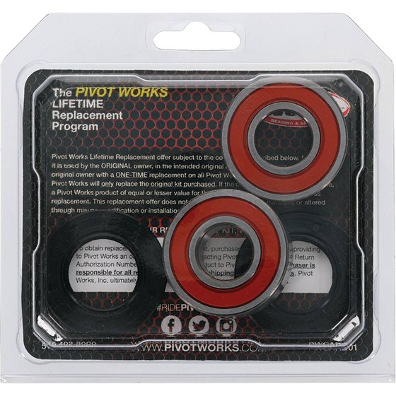 25-1210 All Balls wheel bearing kit front