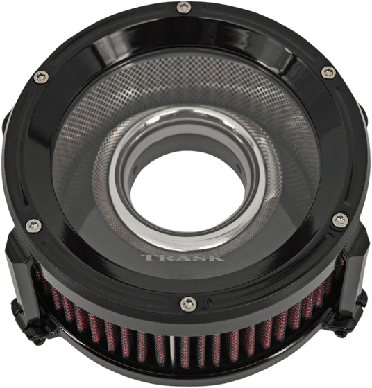 TM-1022-BK TRASK assault black air cleaner for 91-20xl