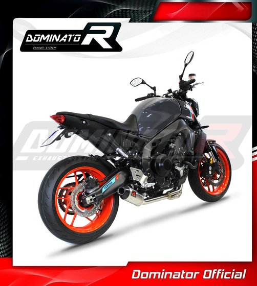 YA129DF Dominator full exhaust system hp3 low level + db killer