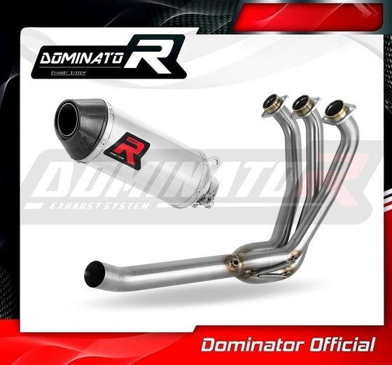 YA129DF Dominator full exhaust system hp3 low level + db killer