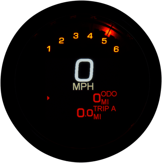 MLX-3012-K DAKOTA DIGITAL 3/3/8 black bronze speedometer