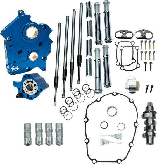 310-1003B S&S CYCLE cam 465c with plate and chrome for m8 engines