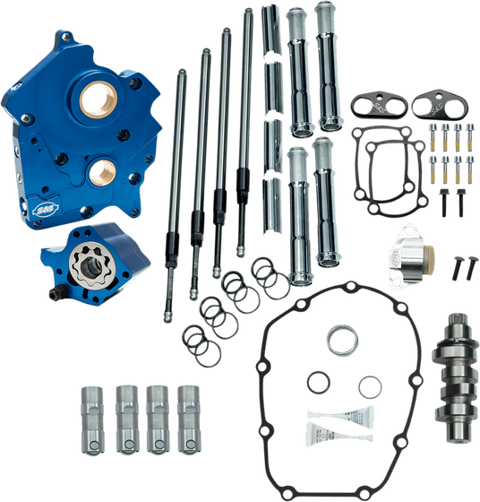 310-1004B S&S CYCLE cam 475c with plate and chrome for m8 engines