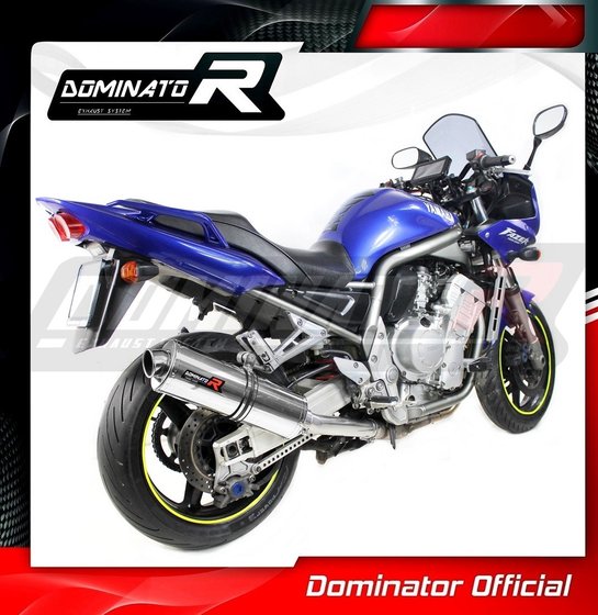 YA019DA-S Dominator exhaust silencer oval