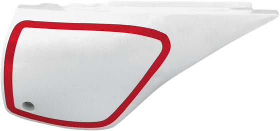 ME08064#W UFO white side panels for yamaha tt600 (1984-1992)