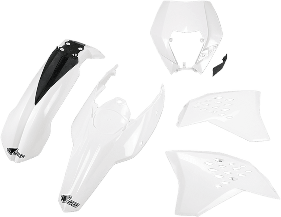 KTKIT520@047 UFO complete white body kit for ktm exc 09-11