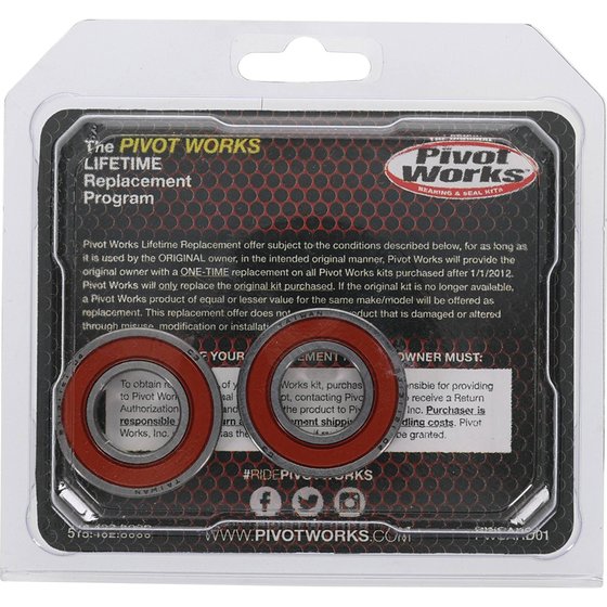 25-1135 All Balls wheel bearing kit front