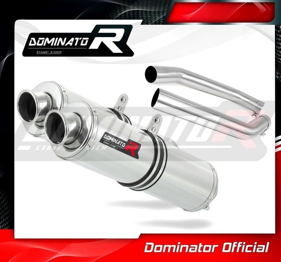 HO043DST-S Dominator exhaust silencer round