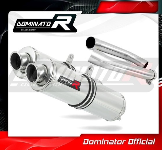 HO046DST-S Dominator exhaust silencer round