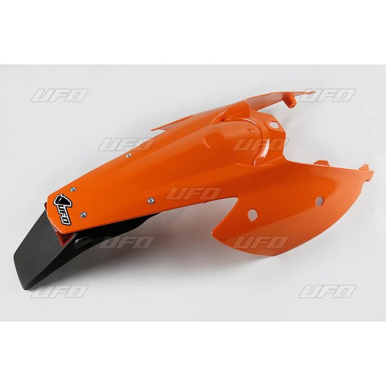 KT03081#127 UFO enduro rear fender with stop-taillight