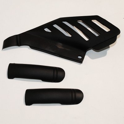 KT03087#001 UFO frame guards black for ktm