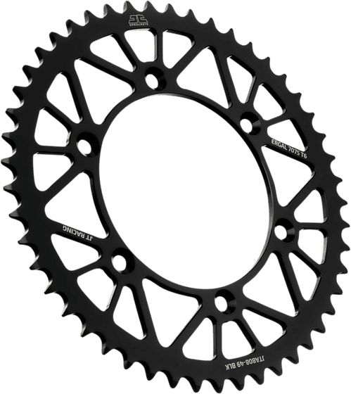 JTA808BLK JT Sprockets racelite aluminium rear race sprocket