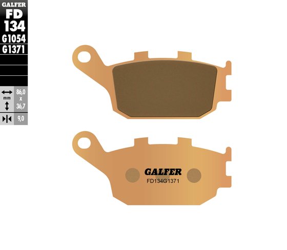 FD134G1371 GALFER street sinter brake pad