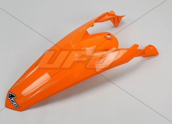 KT04032#127 UFO orange rear fender for ktm exc