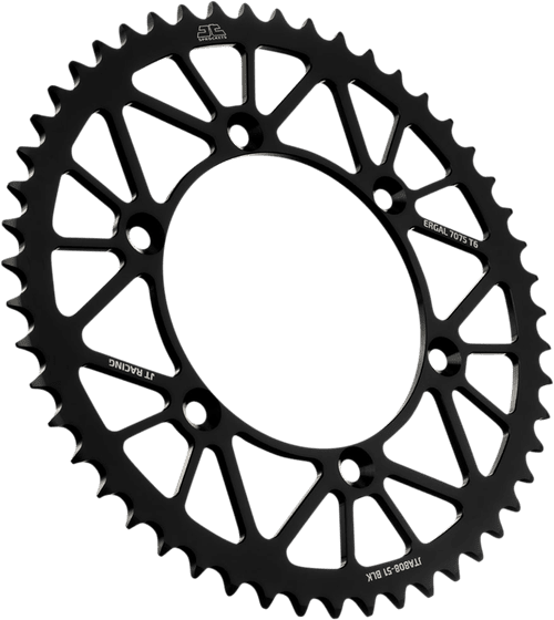 JTA808BLK JT Sprockets racelite aluminium rear race sprocket