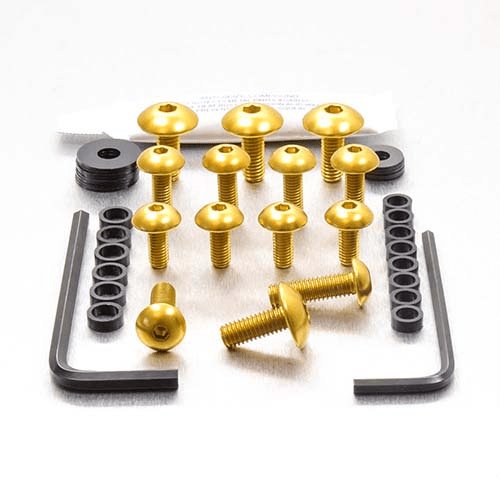 FKA301G PRO BOLT fairing bolt kit for kawasaki (gold)