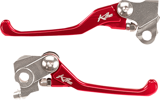 34.106.0.RO KITE set of clutch and brake levers (red)