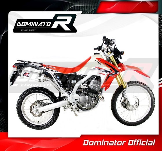 HO056DE-S Dominator exhaust silencer mx2 + head pipe