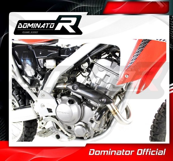 HO056DE-S Dominator exhaust silencer mx2 + head pipe