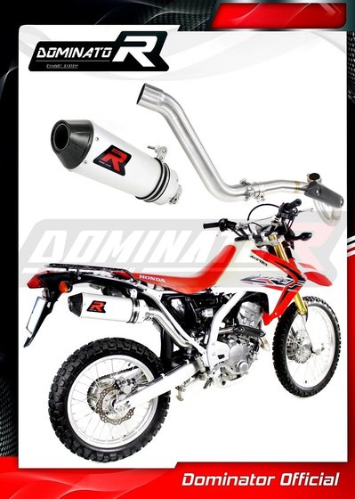 HO056DE-S Dominator exhaust silencer mx2 + head pipe