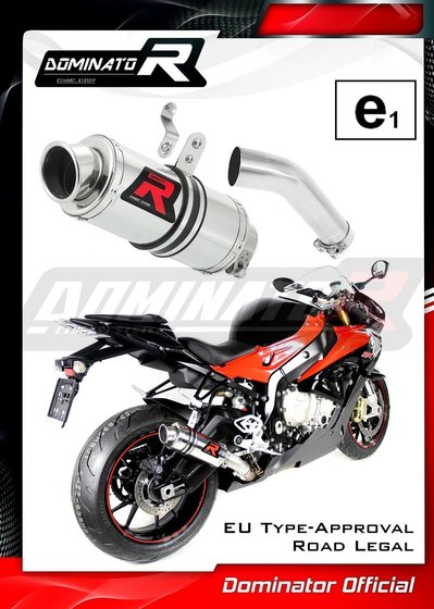 BW046DC-H Dominator homologated exhaust silencer gp1