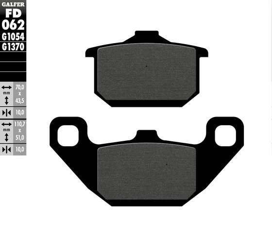 FD062G1054 GALFER semi-metal brake pad