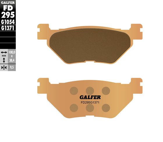 FD295G1371 GALFER sintered metal brake pads