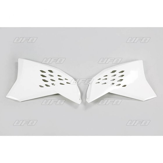 KT03095#047 UFO white radiator covers for ktm sx/sx-f/exc