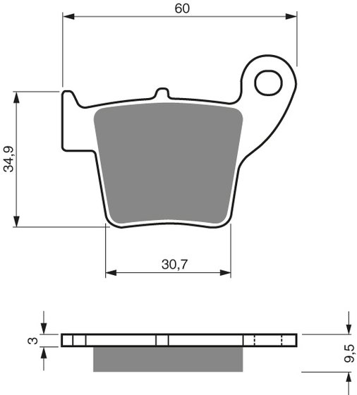 46-12-176-4 Goldfren goldfren brake pads 176 ceramic carbon s33