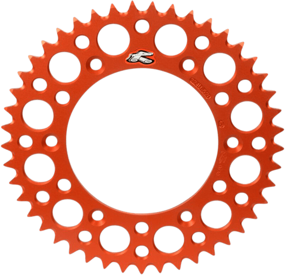 2240-520-52GPOR RENTHAL rear steel sprocket - 520/52t twin