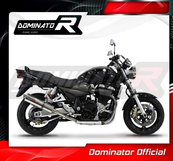 SU026DST-S Dominator exhaust silencer round