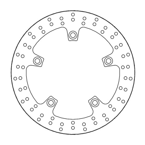 110479 MOTO-MASTER halo rear brake disc