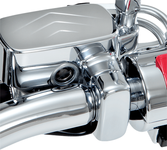 55-357 SHOW CHROME cylinder clamp cover