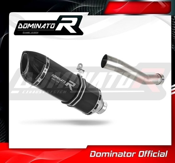 AP035DFBL-S Dominator exhaust silencer muffler hp1 black